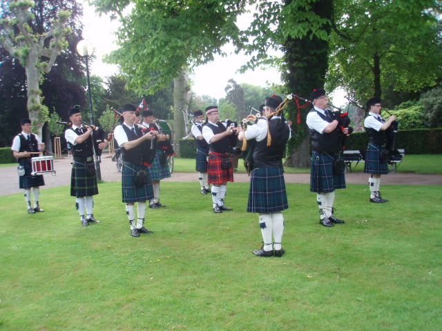Pipe Band Strasbourg concours cornemuse