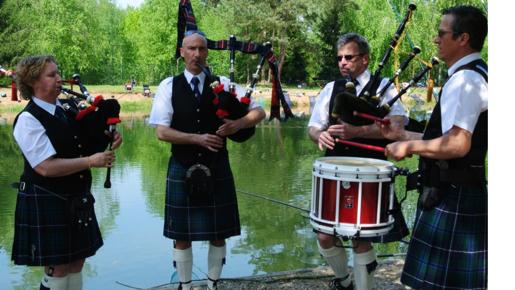 Pipe Band Strasbourg_Fête Etang Brumath