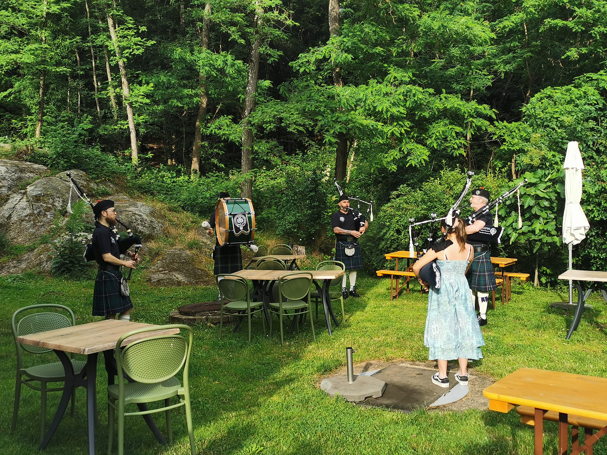 Fête de la musique 2024 - Cornemuses Alsace Andlau